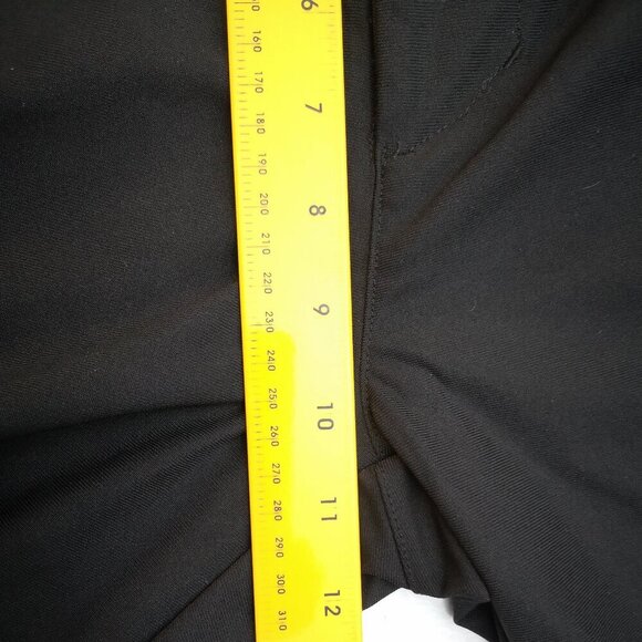 Reebok Men's Size 34/32 Zipper & Button Closure Black Pants - Picture 10 of 11